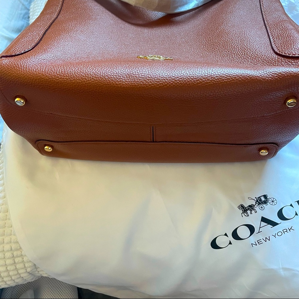 BNWT Coach Hobo Leather Shoulder Bag - Picture 6 of 8